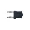 Schutzinger Banánek, 4 mm, 70V dc, 12A, Červená, Vnější zásuvný modul, materiál kontaktu: Mosaz, délka: 31 mm, pokovení