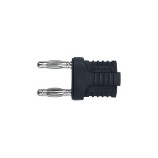 Schutzinger Banánek, 4 mm, 70V dc, 12A, Černá, Vnější zásuvný modul, materiál kontaktu: Mosaz, délka: 31 mm, pokovení