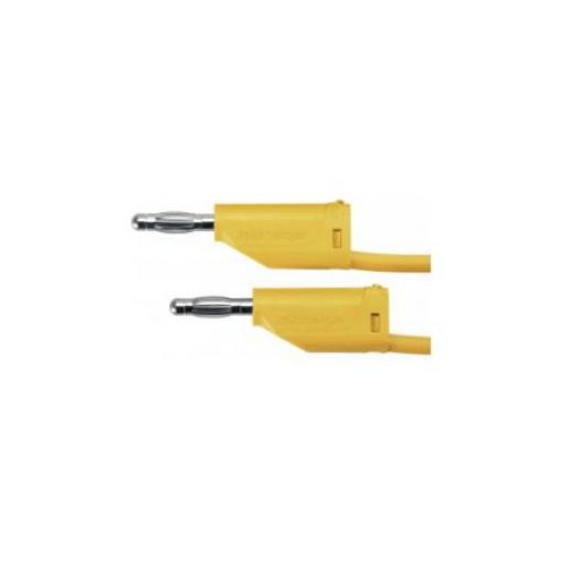 Schutzinger Zkušební vodič, Žlutá 16A, délka kabelů: 1 m, 33 V ac, 70 V dc, Polyvinylchlorid