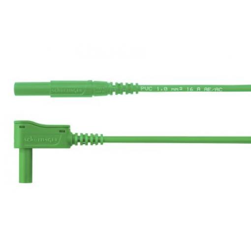 Schutzinger Zkušební vodič, Zelená 16A, délka kabelů: 500 mm, 1 kV, Polyvinylchlorid, úroveň kategorie: CAT III