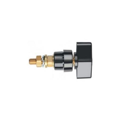 Připojovací svorník, Černá M8 x 0.75, 1 kV 4 mm Schutzinger 100A