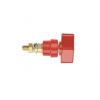 Připojovací svorník, Červená M8 x 0.75, 1 kV 4 mm Schutzinger 100A