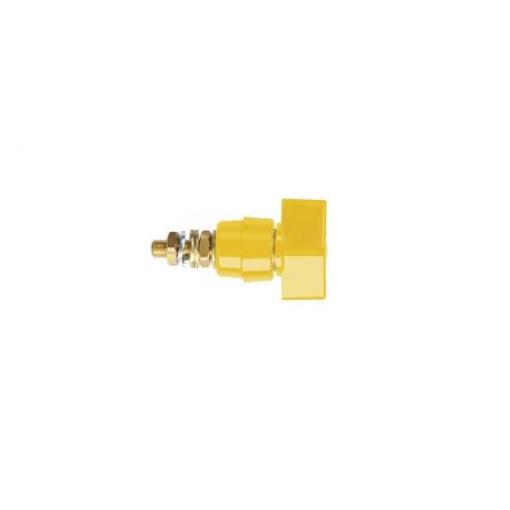 Připojovací svorník, Žlutá M6 x 0.75, 1 kV 4 mm Schutzinger 63A