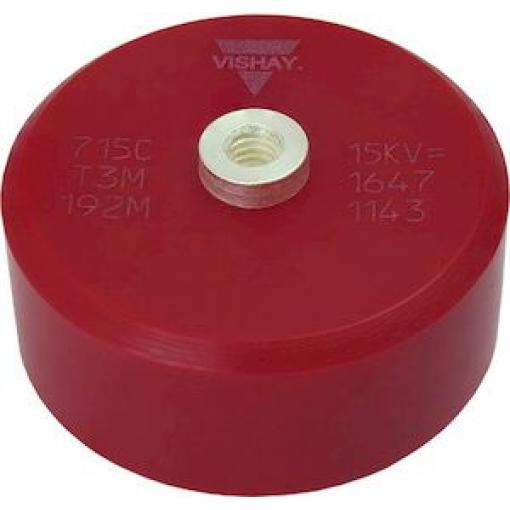 Jednovrstvý keramický kondenzátor (SLCC), řada: 715C50KT 560 pF ±20 % 34 kVrms, 50kV dc N4700 dielektrický, Šroubová