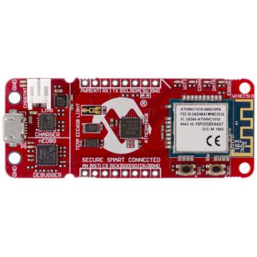 Microchip Vývojová sada pro procesory a mikrokontroléry, AVR, MCU AC164160, Mikrokontrolér, AVR, AVR-IoT WG, Vývojová