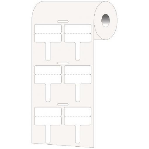 Brady Role do tiskáren štítků Bílá 30 mm BBP11, BBP12, BP1244, BP1344, BP4000, BP4320, PR200Plus, PR300Plus, PR600Plus