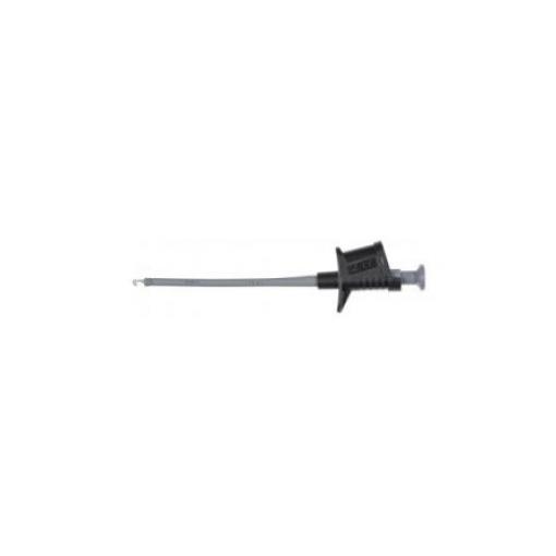 Schutzinger Háčková svorka, 4 mm, Černá Háčková svorka, 1 kV 6A, délka: 157 mm, materiál kontaktu: Niklovaný