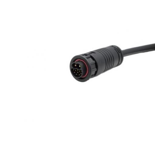 Hybridní napájecí a signální konektor, Kabel, velikost: C4 RS PRO, pohlaví kontaktu: Vnější, orientace těla: Rovný