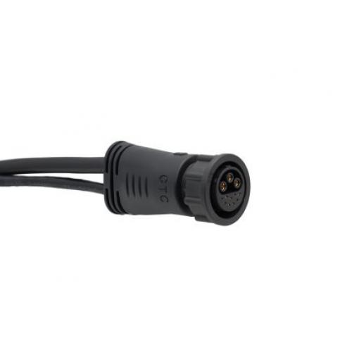 RS PRO Hybridní napájecí a signální konektor, Kabel, počet kontaktů: 2 + 10, Zástrčka, pohlaví kontaktu: samice, IP67