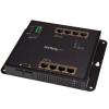 Ethernetový přepínač, model: IES101GP2SFW 8portový StarTech.com Řízený Napájení přes síť Ethernet