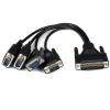 Sériová karta, typ sběrnice: PCIe Sériové 4portový, připojovací port RS-232 460.8 kbps StarTech.com