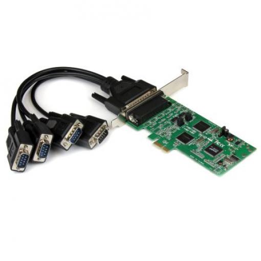 Sériová karta, typ sběrnice: PCIe Sériové 4portový, připojovací port RS-232 460.8 kbps StarTech.com