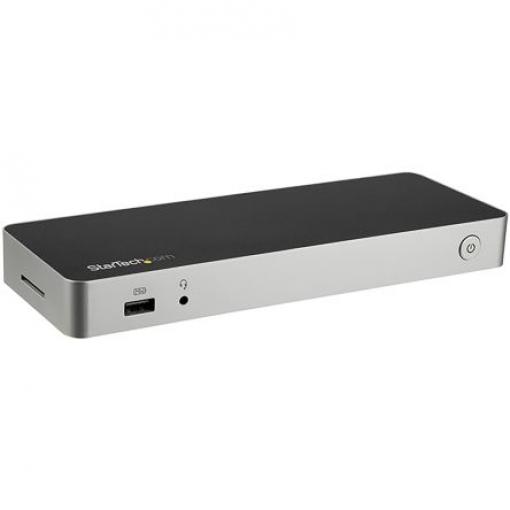 Dokovací stanice, 3840 x 2160, počet zobrazení: 2, počet portů USB: 4, video připojení: DisplayPort, HDMI, standard: