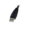 StarTech.com Kabel KVM Vnější, A: USB typu A, B: 3.5 mm stereo jack x 2 Vnější 1.8 m, Černá