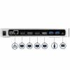 StarTech.com Dokovací stanice, 4096 x 2160 pixel, počet zobrazení: 2, počet portů USB: 6, video připojení: Display Port,
