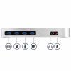 StarTech.com Dokovací stanice, 4096 x 2160 pixel, počet zobrazení: 2, počet portů USB: 6, video připojení: Display Port,