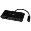Rozbočovač USB HB30C3AGEPD, standard: USB 3.0 RJ45, počet portů USB: 3 USB 41 mm StarTech.com 17 mm 41mm