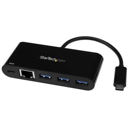 Rozbočovač USB HB30C3AGEPD, standard: USB 3.0 RJ45, počet portů USB: 3 USB 41 mm StarTech.com 17 mm 41mm