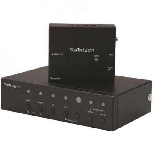 Extendér HDMI, HDMI, Prodlužovač 4096 x 2160 pixel 70 m HDBaseT StarTech.com, video připojení: VGA, Display Port, HDMI 2