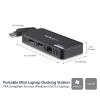 StarTech.com Dokovací stanice, 4096 x 2160 pixel, počet zobrazení: 2, počet portů USB: 0, video připojení: Display Port,