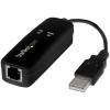 StarTech.com Adaptér USB na Ethernet 77 mm Černá 1000Mbps