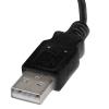 StarTech.com Adaptér USB na Ethernet 77 mm Černá 1000Mbps