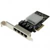 Síťová karta 4portový, typ sběrnice: PCIe 1000Mbps ST4000SPEXI RJ45 StarTech.com