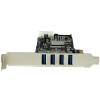 StarTech.com Karta USB, počet portů USB: 4, standard: USB 3.0, typ sběrnice: PCIe