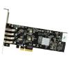 StarTech.com Karta USB, počet portů USB: 4, standard: USB 3.0, typ sběrnice: PCIe