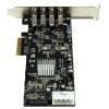 StarTech.com Karta USB, počet portů USB: 4, standard: USB 3.0, typ sběrnice: PCIe