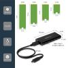 StarTech.com Pouzdro pro pevný disk M.2 SATA Hliník USB 3.1