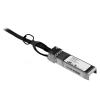 StarTech.com Vysílač-přijímač, SFP, Měď, 10Gbps, přenosová vzdálenost: 2 m, rychlost přenosu dat: 10 Gbps