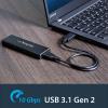 StarTech.com Pouzdro pro pevný disk M.2 SATA Hliník USB 3.0