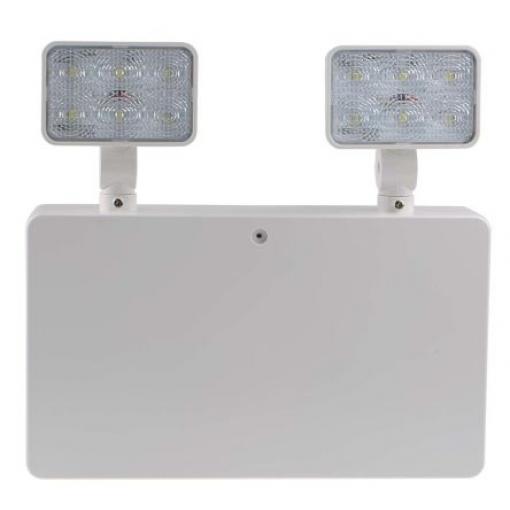 RS PRO Nouzové osvětlení, IP20, typ žárovky: LED 2 x 3.5W, 2 x 3.5 W Bezúdržbové