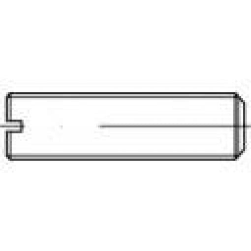 TOOLCRAFT 108381 stavěcí šroub M12 20 mm ocel galvanizováno zinkem 100 ks