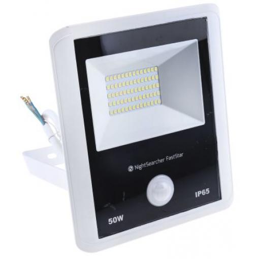 Plošné svítidlo NSFASTSTAR50PIR, počet LED: 1, barevná teplota: 6000K, 50 W, svítivost: 4000 lm, IP65 PIR 220→