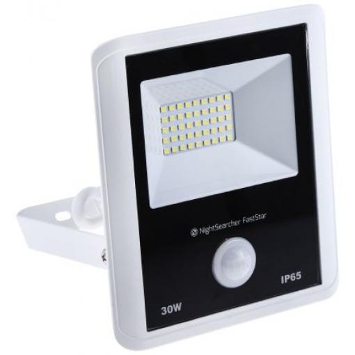 NSFASTSTAR30PIR, počet LED: 1, svítivost: 2400 lm Včetně PIR 240V ac 30 W Nightsearcher