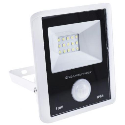 NSFASTSTAR10PIR, počet LED: 1, svítivost: 800 lm Včetně PIR 240V ac 10 W Nightsearcher