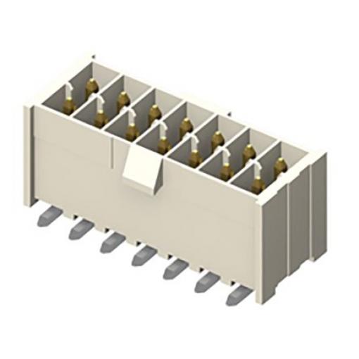 Samtec Konektor PCB, řada: IPL1, Vodič-deska, počet kontaktů: 2, počet řad: 1, rozteč: 2.54 mm, orientace těla: Rovný,