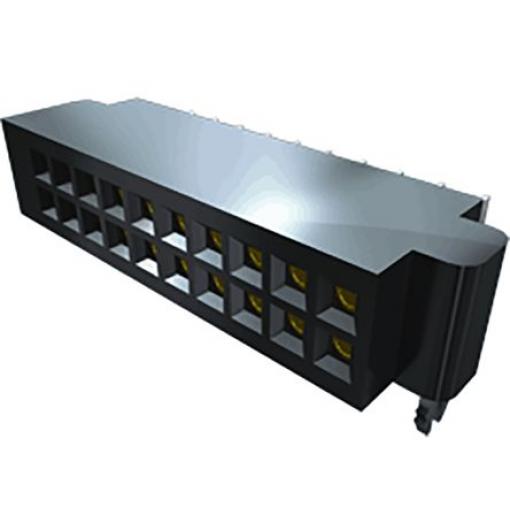 Patice PCB, řada: SFMH, orientace těla: Rovný, rozteč: 1.27 mm Deska-deska, počet kontaktů: 10, počet řad: 2, Povrch