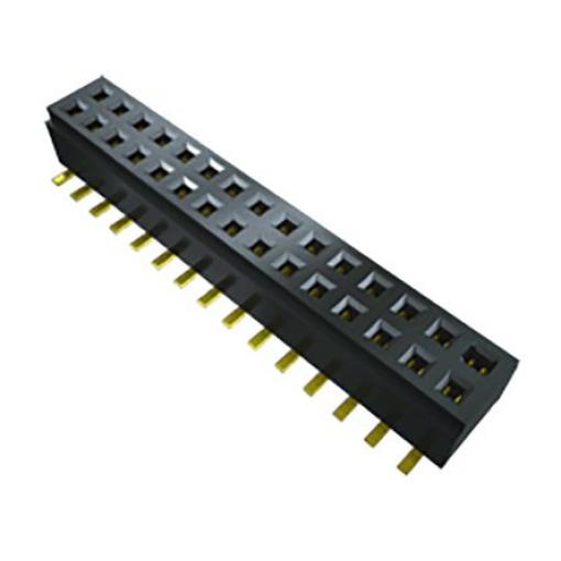Patice PCB, řada: CLM, orientace těla: Pravý úhel, rozteč: 1 mm Deska-deska, počet kontaktů: 16, počet řad: 2, Povrch