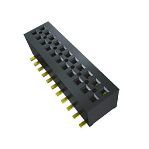 Patice PCB, řada: MLE, orientace těla: Pravý úhel, rozteč: 1 mm Deska-deska, počet kontaktů: 14, počet řad: 2, Povrch