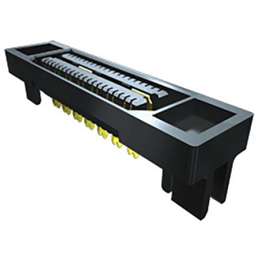 Patice PCB, řada: QSE, orientace těla: Pravý úhel, rozteč: 0.8 mm Deska-deska, počet kontaktů: 28, počet řad: 2, Povrch