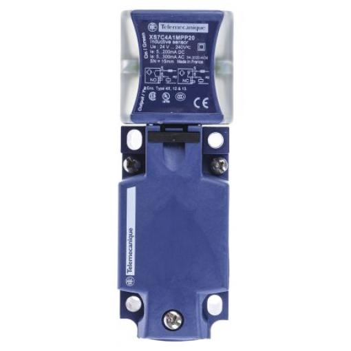 Telemecanique Sensors Snímač přiblížení XS7C4A1MPP20 Blok 200 to 300 mA XS IP69K, IP67, IP65 2vodičové 50 Hz 15 mm 240 V
