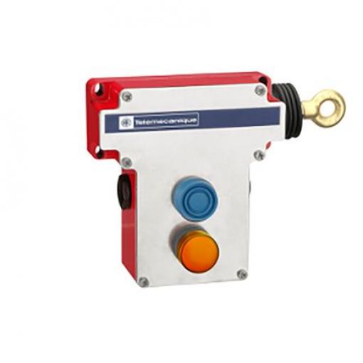 Telemecanique Sensors XY2 Tahový lankový spínač 229 mm 2 NO/2 NC Pravá strana