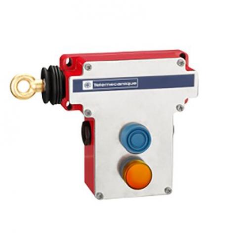 Telemecanique Sensors XY2 Tahový lankový spínač 229 mm 2 NO/2 NC Levá strana