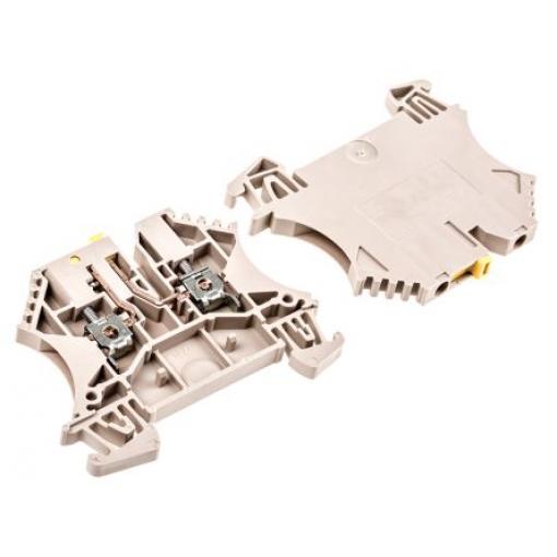 Weidmüller Testovací přerušení svorkovnice 1855610000, řada: WTR, 500 V Hnědá 2.5 mm² 1 Šroubová