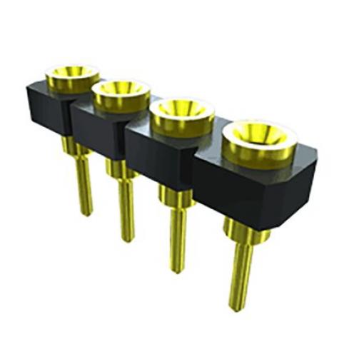 Patice PCB, řada: SL, orientace těla: Rovný, rozteč: 2.54 mm Deska-deska, počet kontaktů: 32, počet řad: 1, Průchozí