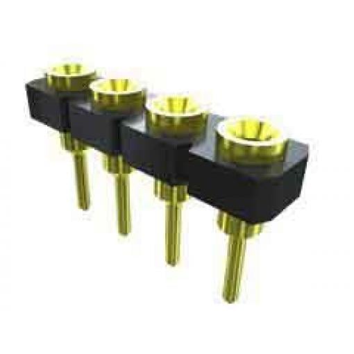 Patice PCB, řada: SL, orientace těla: Rovný, rozteč: 2.54 mm Deska-deska, počet kontaktů: 14, počet řad: 1, Průchozí