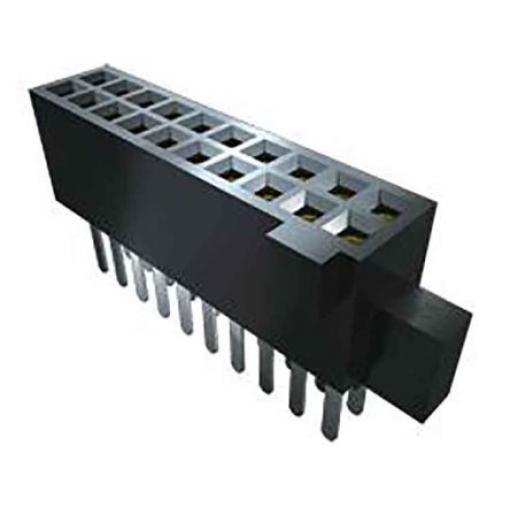 Patice PCB, řada: SFM, orientace těla: Rovný, rozteč: 1.27 mm Deska-deska, Kabel, počet kontaktů: 20, počet řad: 2,